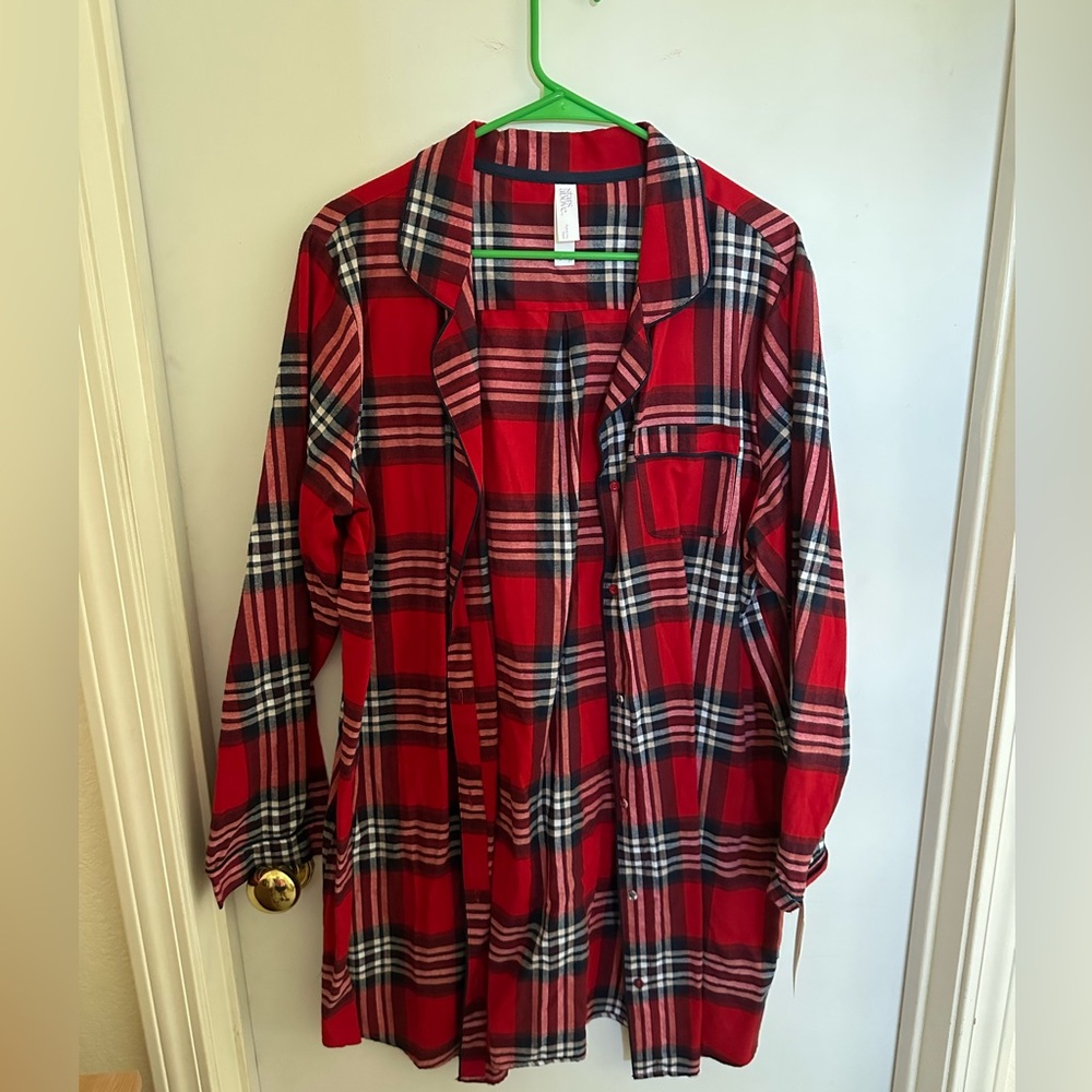 Flannel nightgown XXL NWT